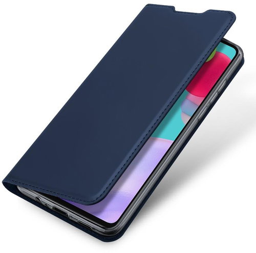 DUX DUCIS Skin Pro knížkové kožené pouzdro na Samsung Galaxy A52 5G/4G, modré - Phone Case - Main image