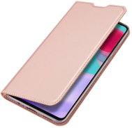 DUX DUCIS Skin Pro knížkové kožené pouzdro na Samsung Galaxy A52 5G / A52 4G, růžové - Phone Case