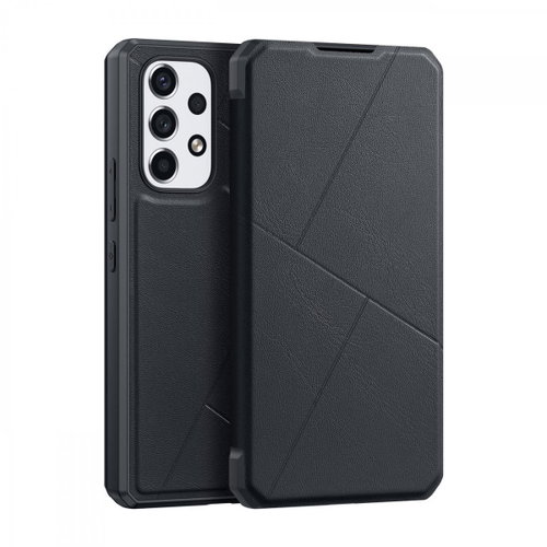 DUX DUCIS Skin X knížkové kožené pouzdro na Samsung Galaxy A53 5G, černé - Phone Case - Main image