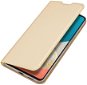 Dux Ducis Skin Pro knížkové kožené pouzdro na Samsung Galaxy A53 5G, zlaté - Phone Case
