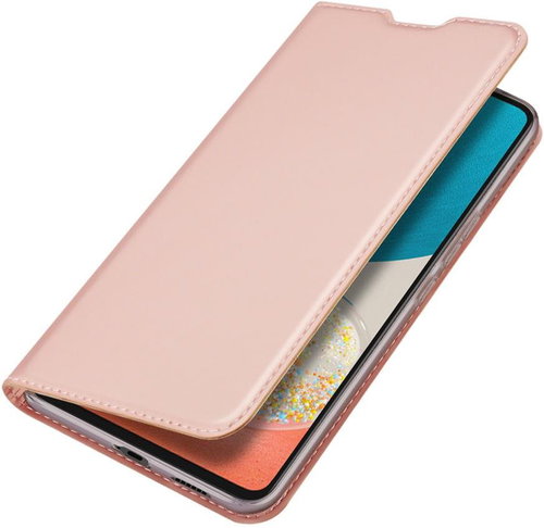 Dux Ducis Skin Pro knížkové kožené pouzdro na Samsung Galaxy A53 5G, růžové - Phone Case - Main image
