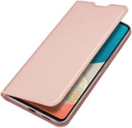 Dux Ducis Skin Pro knižkové kožené puzdro na Samsung Galaxy A53 5G, ružové - Puzdro na mobil