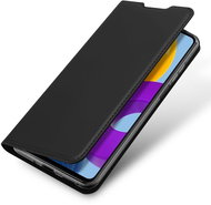 DUX DUCIS Skin Pro knížkové kožené pouzdro na Samsung Galaxy M52 5G, černé - Phone Case