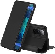 DUX DUCIS Skin X knížkové kožené pouzdro na Samsung Galaxy S20 FE 5G, černé - Phone Case