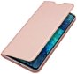 DUX DUCIS Skin Pro knižkové kožené puzdro na Samsung Galaxy S20 FE, ružové - Puzdro na mobil