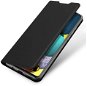 DUX DUCIS Skin Pro knižkové kožené puzdro na Samsung Galaxy S20 FE, čierne - Puzdro na mobil