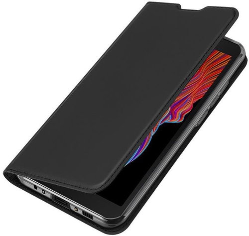 DUX DUCIS Skin Pro knížkové kožené pouzdro na Samsung Galaxy Xcover 5, černé - Phone Case - Main image