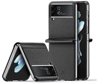 Dux Ducis Bril kožené pouzdro na Samsung Galaxy Z Flip 4 5G, černé - Pouzdro na mobil