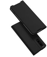 DUX DUCIS Skin Pro knížkové kožené pouzdro na Sony Xperia 1 IV, černé - Phone Case