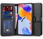 Pouzdro na mobil Tech-Protect Wallet knížkové pouzdro na Xiaomi Redmi Note 11S 5G / Poco M4 Pro 5G, černé - Pouzdro na mobil