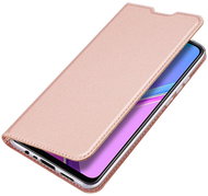 DUX DUCIS Skin Pro knížkové kožené pouzdro na Xiaomi Redmi 9, růžové - Phone Case