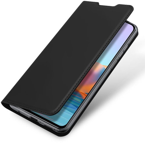 DUX DUCIS Skin Pro knížkové kožené pouzdro na Xiaomi Redmi Note 10 Pro, černé - Phone Case - Main image