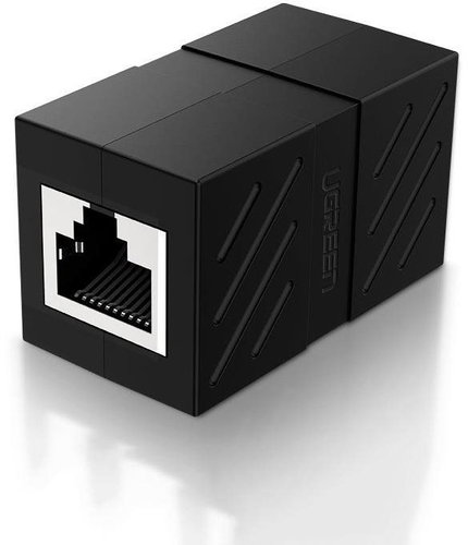 Ugreen NW114 spojka pro prodloužení Ethernet RJ45, černý - Spojka - Main image