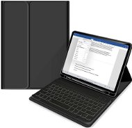 Tech-Protect SC Pen puzdro s klávesnicou na iPad 10.2" 2019/2020/2021, čierne - Puzdro na tablet s klávesnicou