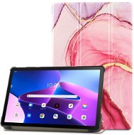 Tablet Case Tech-Protect SmartCase pouzdro na Lenovo Tab M10 Plus 10.6'' 3rd Gen, marble - Pouzdro na tablet