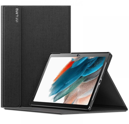 Infiland Classic Stand pouzdro na Samsung Galaxy Tab A8 10.5'', černé - Tablet Case - Main image