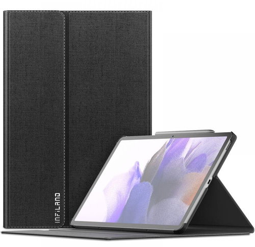Infiland Classic Stand pouzdro na Samsung Galaxy Tab S7 FE 5G 12.4'', černé - Tablet Case - Main image