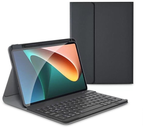 Tech-Protect SC Pen pouzdro s klávesnicí na Xiaomi Pad 5 / 5 Pro, černé - Tablet Case With Keyboard - Main image