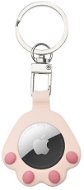 MG Cat Paw kryt na Apple AirTag, růžový - AirTag Key Ring