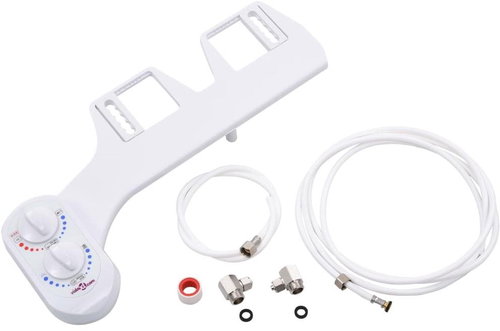 Additional bidet for toilet seat hot/cold water one nozzle - Bidet - Main image