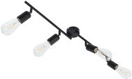 4-way Spotlight, Black 60cm E27 - Spot Lighting