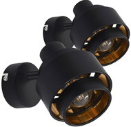 Spotlights 2 pcs Black E14 - Spot Lighting
