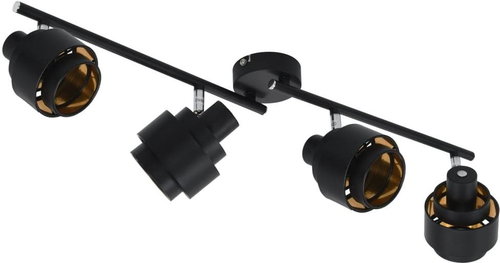 4-way Spotlight, Black E14 - Spot Lighting - Main image