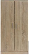 Shoe cabinet with 7 shelves oak 243061 - Shoe Rack
