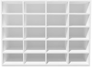 Shoe rack chipboard 92×30×67,5 cm white 244886 - Shoe Rack