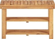 Shoe rack 70×32×46 cm solid acacia wood - Shoe Rack