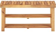 Srkinka na topánky, 90 × 32 × 46 cm, masívne akáciové drevo - Botník