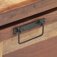 Shoe rack 120×35×40 cm solid wood with sheesham finish - Shoe Rack