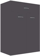 Shoe rack grey 60×35×84 cm chipboard - Shoe Rack