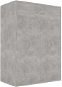 Botník betónovo šedý 60×35×84 cm drevotrieska - Botník