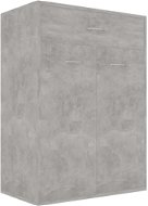 Botník betonově šedý 60×35×84 cm dřevotříska - Botník