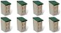 Butterfly houses 8 pcs 14×15×22 cm wooden 276007 - Nesting Box
