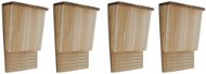Bat box 4 pcs 22×12×34 cm wooden 276009 - Nesting Box