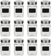 Food Containers with Label 12 pcs 300ml - Container