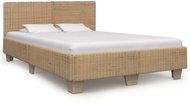Hand-woven Rattan Bed Frame 160×200cm 283089 - Bed
