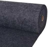 Výstavářský koberec vroubkovaný 1,6×15 m antracitový - Koberec