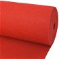 Výstavářský koberec hladký 1,2×12 m červený - Koberec