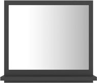 Bathroom mirror grey 40×10,5×37 cm chipboard 804555 - Mirror