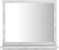 Bathroom mirror concrete grey 40×10,5×37 cm chipboard 804557 - Mirror