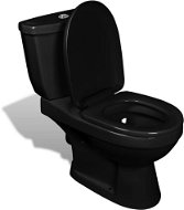 Toilet bowl with cistern black 240550 - Toilet Bowl