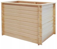 Raised bed 100×100×80 cm pine wood 19 mm 43284 - Raised Garden Bed