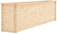 Garden raised bed 300x50x80,5 cm pine wood 19 mm 49162 - Raised Garden Bed