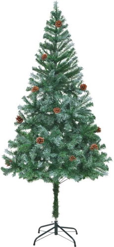 Artificial Christmas tree with pine cones 180 cm 60178 - Christmas Tree - Main image
