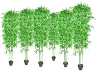 Artificial bamboo trees 6 pcs 160694 - Artificial Tree