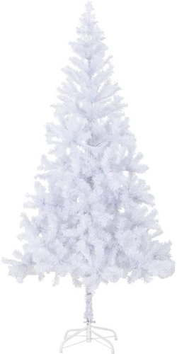 Artificial Christmas tree with steel stand 210 cm 910 branches 242421 - Christmas Tree - Main image