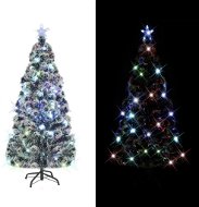 Umělý vánoční stromek se stojanem a LED 210 cm 280 větviček 242428 - Vánoční stromek